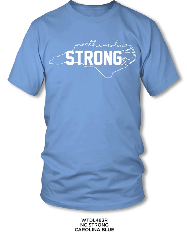 NC Strong Short Sleeve Tee Mesh Blend Leather Blend Suede Blend