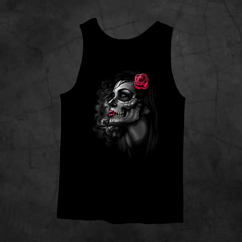 ROSE GIRL TANK TOP relaxed fit tank