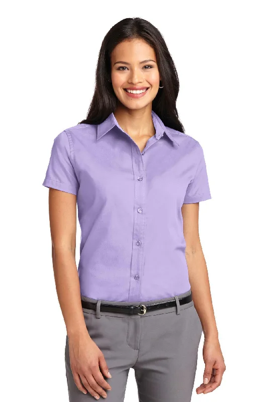 Port Authority Ladies Short Sleeve Easy Care Shirt. L508 Front Pockets Side Pockets Patch Pockets Port Authority Ladies Short Sleeve Easy Care Shirt. L508 Front Pockets Side Pockets Patch Pockets