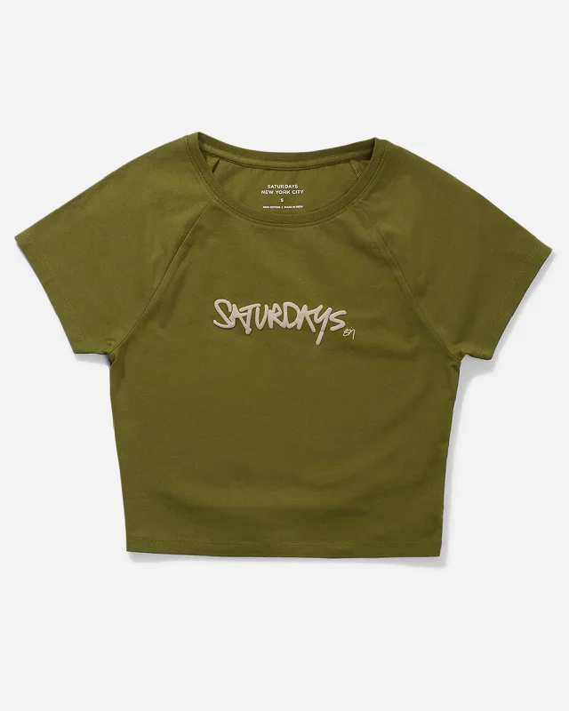 Signature Fitted Tee Boxy Fit Fitted Loose
