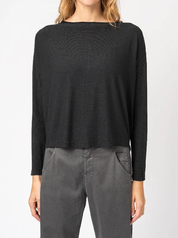 Ribbed Over Fit T-Shirt Fitted T-Shirt Seamless Stretchy