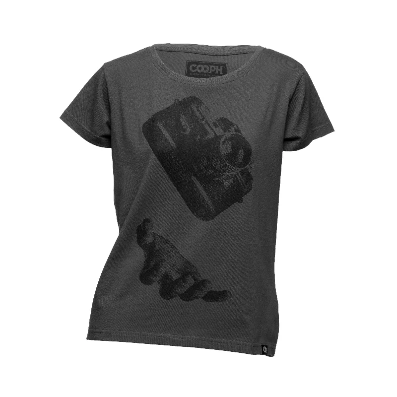 T-Shirt TAKE IT Collared Crew Neck Turtle Neck
