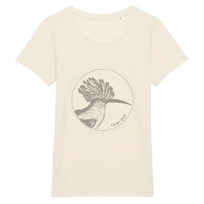 Upupa epops | T-shirt Femme 100% Coton BIO - EXPRESSER V-Neck T-Shirt Long Sleeve Cotton Upupa epops | T-shirt Femme 100% Coton BIO - EXPRESSER V-Neck T-Shirt Long Sleeve Cotton