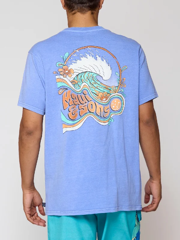 Wave Trip Unisex T-Shirt Fitted T-Shirt Seamless Stretchy