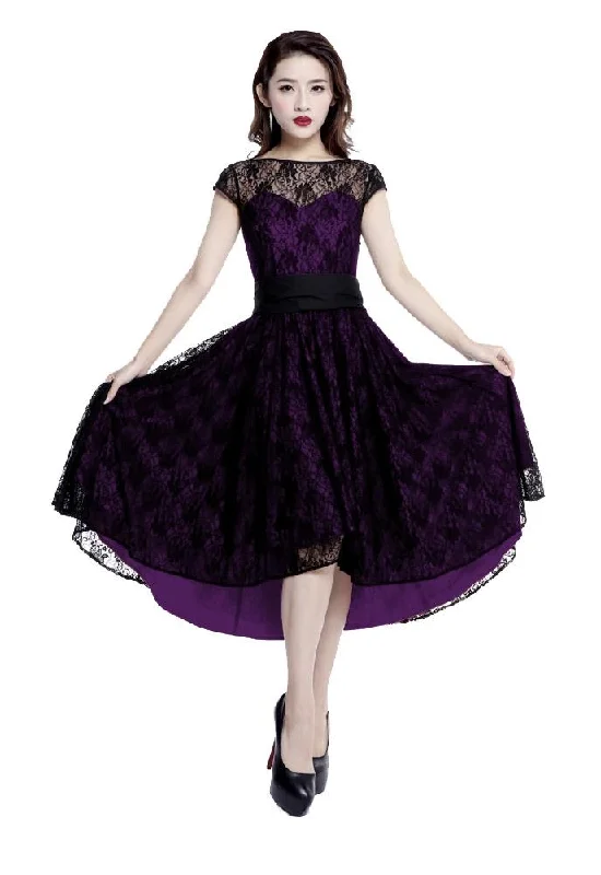 High Low Lace Dress