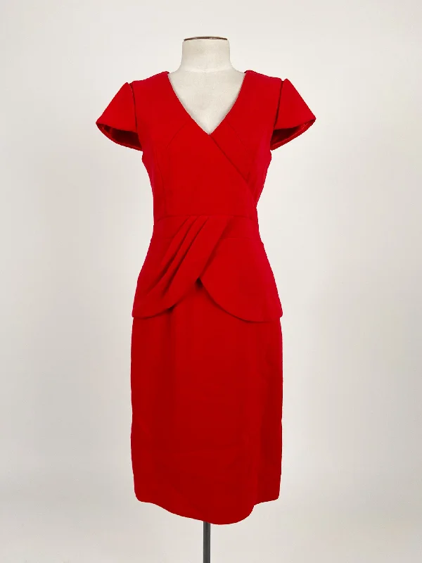 George Gross | Red Workwear Dress | Size 8