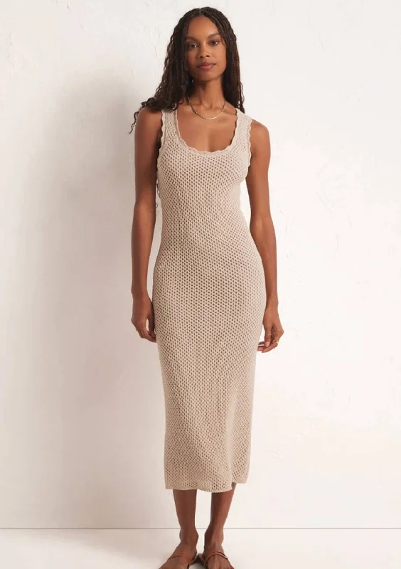 Ibizia Sweater Dress - Natural