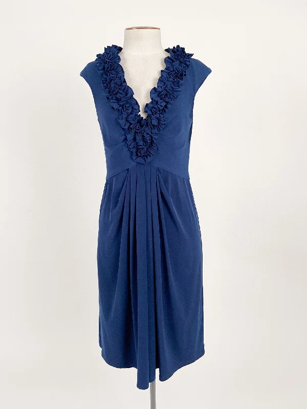 Maggy London | Navy Formal/Workwear Dress | Size 8