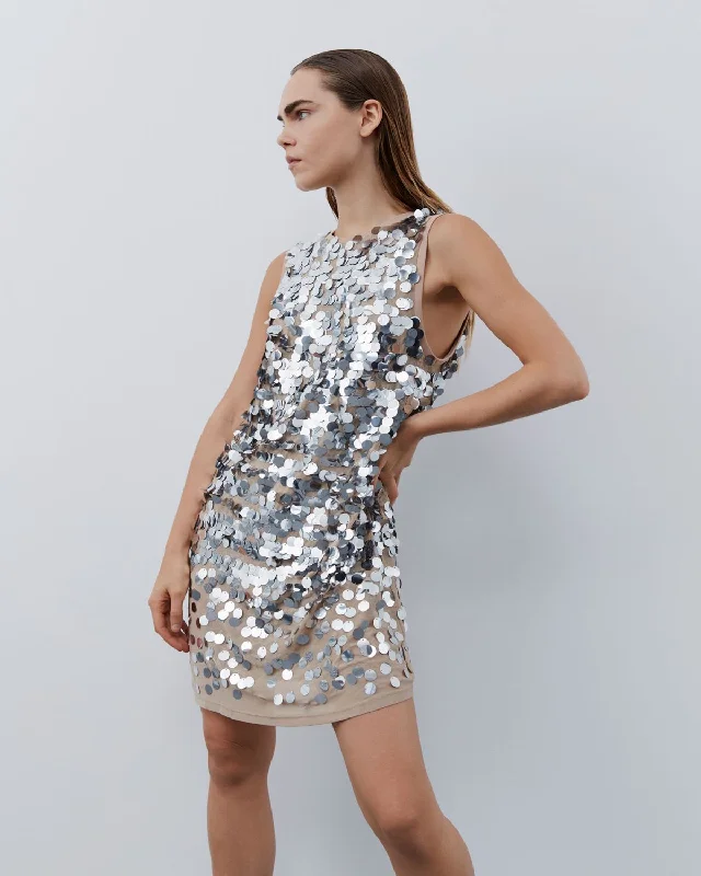 CALAISSW DRESS - Rose Sand