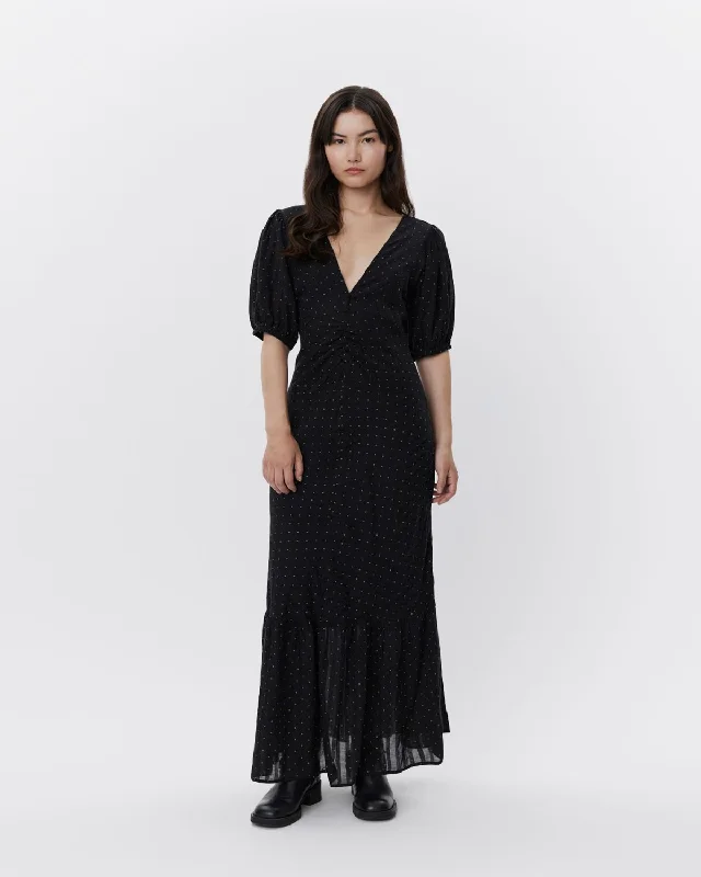 LIZETTESW DRESS - Black