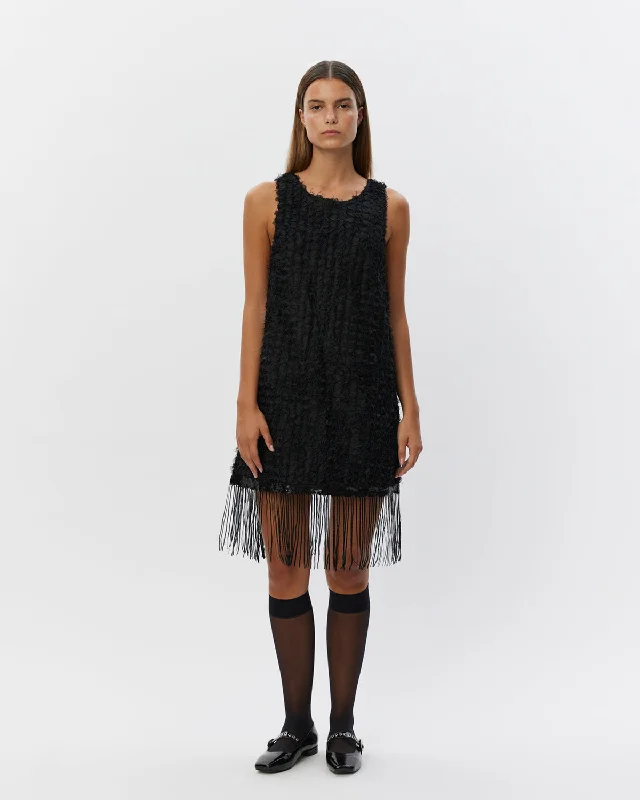 SINDRISW DRESS - Black
