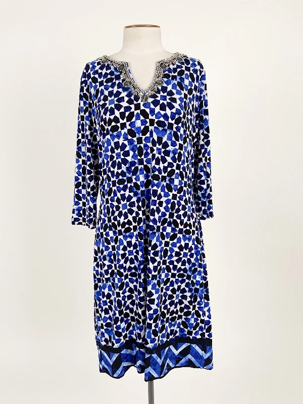 W.Lane | Blue Workwear Dress | Size S