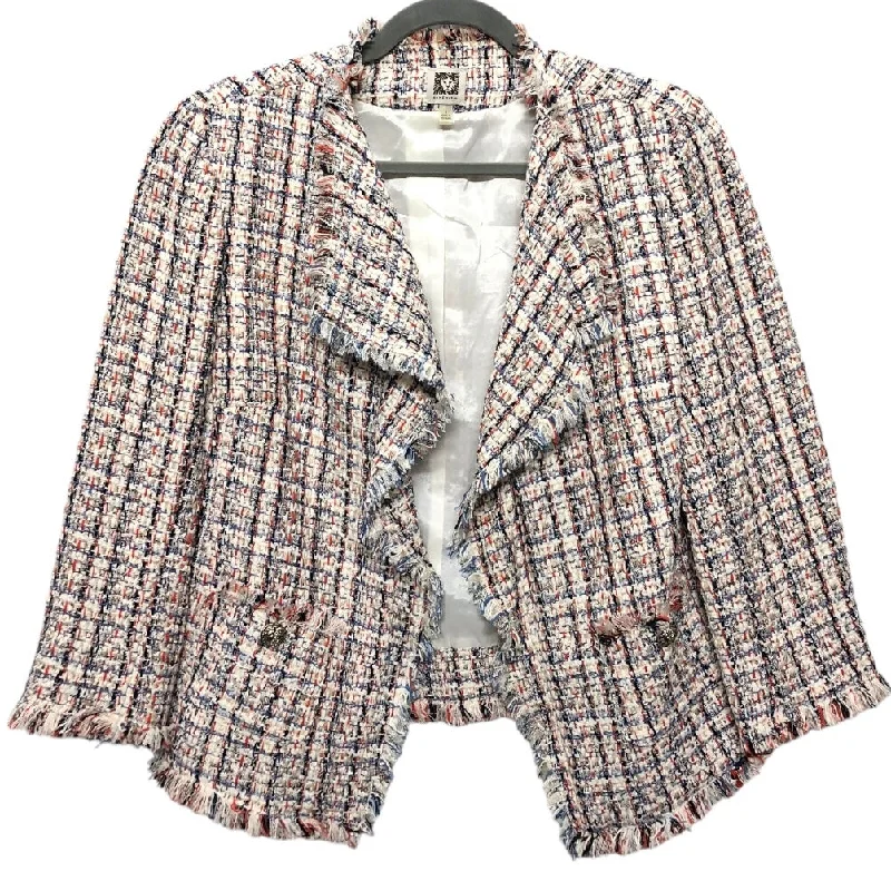 Blazer By Anne Klein In Multi-colored, Size: 8 Women's Patchwork Suit