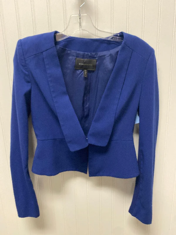 Blazer By Bcbgmaxazria In Blue, Size: Xs Women's Professional Jacket