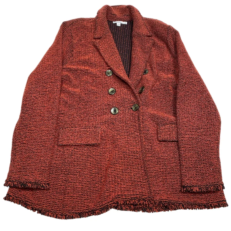 Blazer By Chicos In Brown, Size: Xl Women's Luxurious Jacket