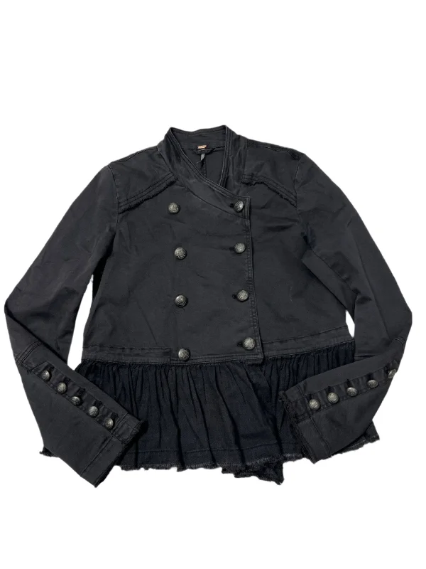 Blazer By Free People In Black, Size: M Women's Pencil Blazer