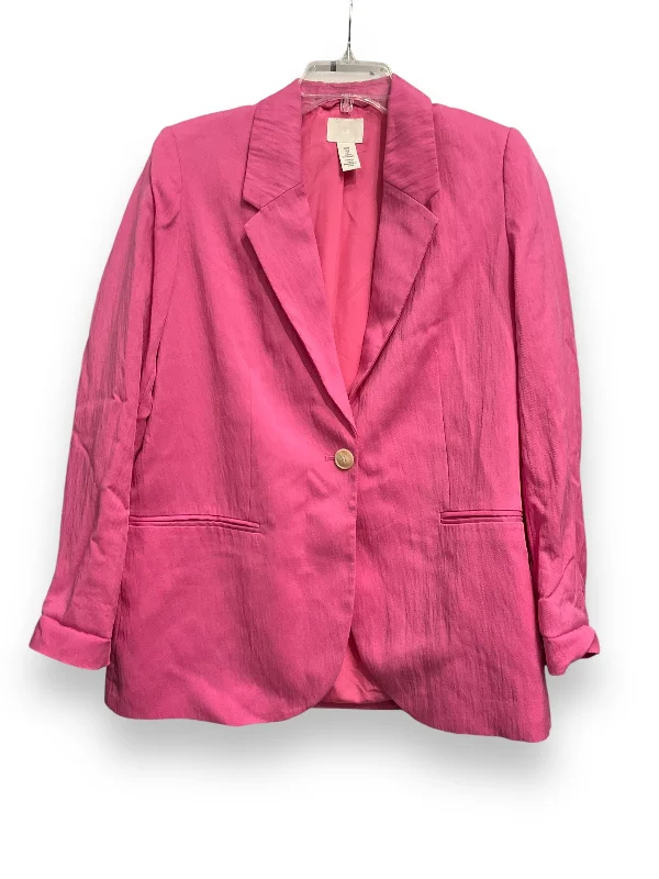 Blazer By H&m In Pink, Size: S Fashion Women's Blazer