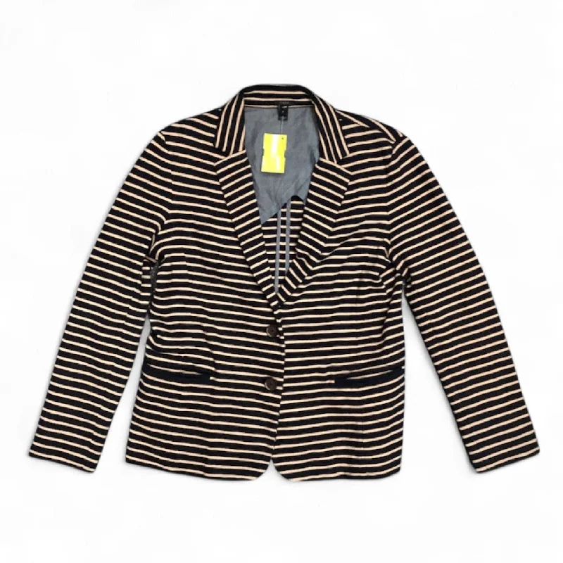 Blazer By J. Crew In Striped Pattern, Size: S Women's Vintage Suit