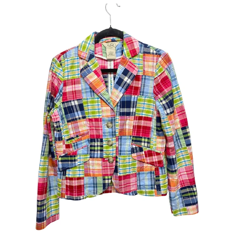 Blazer By L.l. Bean In Plaid Pattern, Size: 4 Milan Custom Blazer