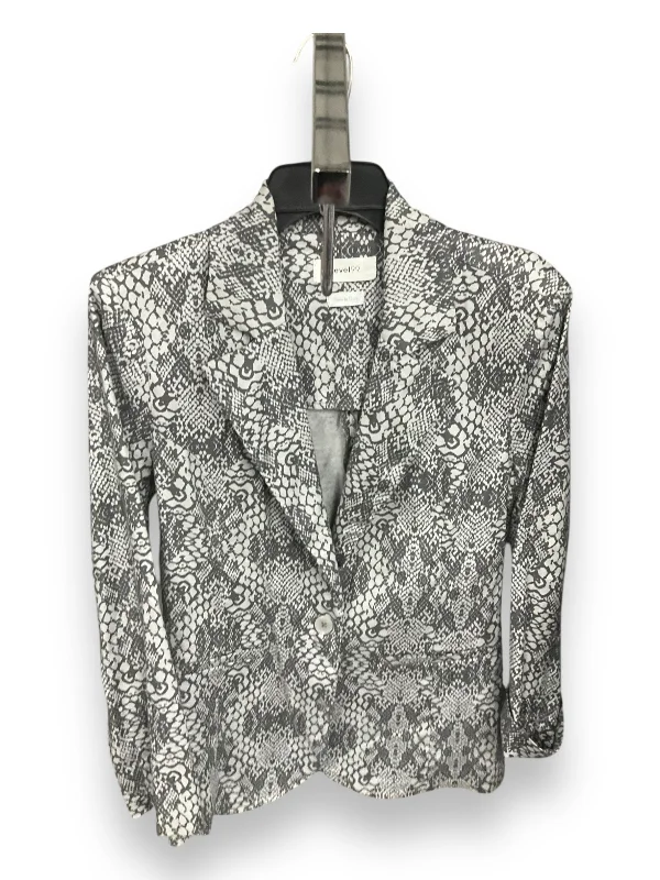Blazer By Level 99 In Grey, Size: S High-End Women's Suit