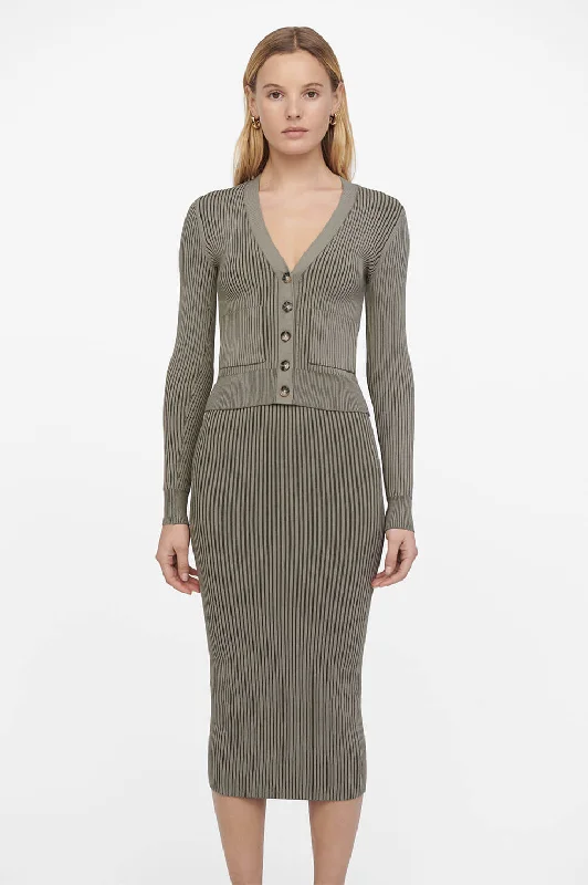 Layla Cardigan Wool Fabric Cashmere Fabric Tweed Fabric