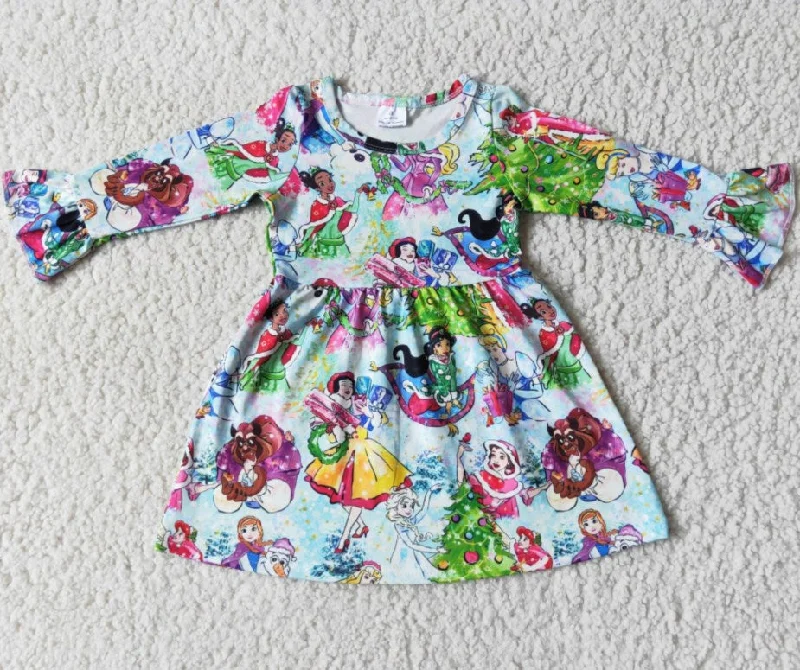 New Fashion Baby Girls Dress Christmas Boutique Girls Princess Dress 6 A16-17 Tunics Luxurious high-end New Fashion Baby Girls Dress Christmas Boutique Girls Princess Dress 6 A16-17 Tunics Luxurious high-end