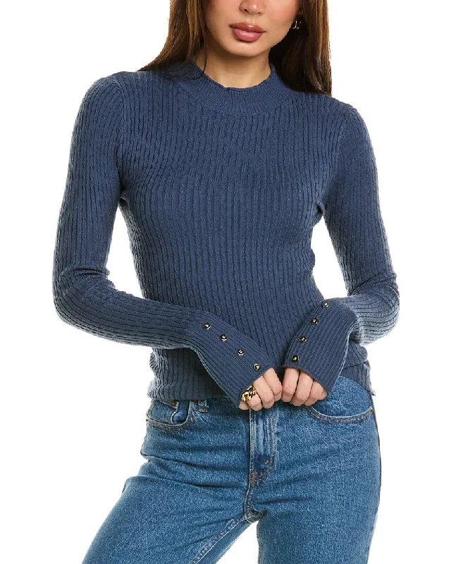 CELESTINE SEI Pullover Deep Neck Pullover