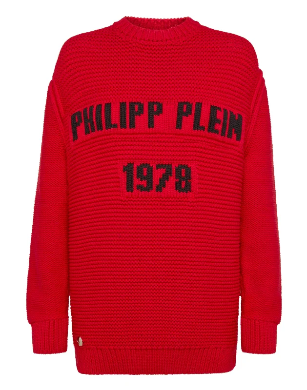 Pullover Round Neck LS PP1978 Lantern Sleeve Elegant