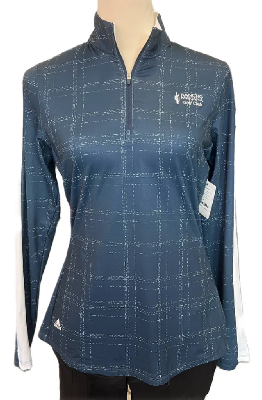 Adidas Women's Primegreen Navy Golf Pullover w/ White Athletic Stripe Size S MSp$75 Asymmetrical Neck Pullover Adidas Women's Primegreen Navy Golf Pullover w/ White Athletic Stripe Size S MSp$75 Asymmetrical Neck Pullover