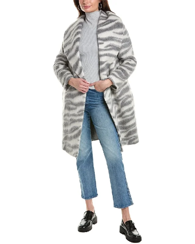 Peserico Wool & Alpaca-Blend Coat Bomber Jacket Denim Jacket Leather Jacket