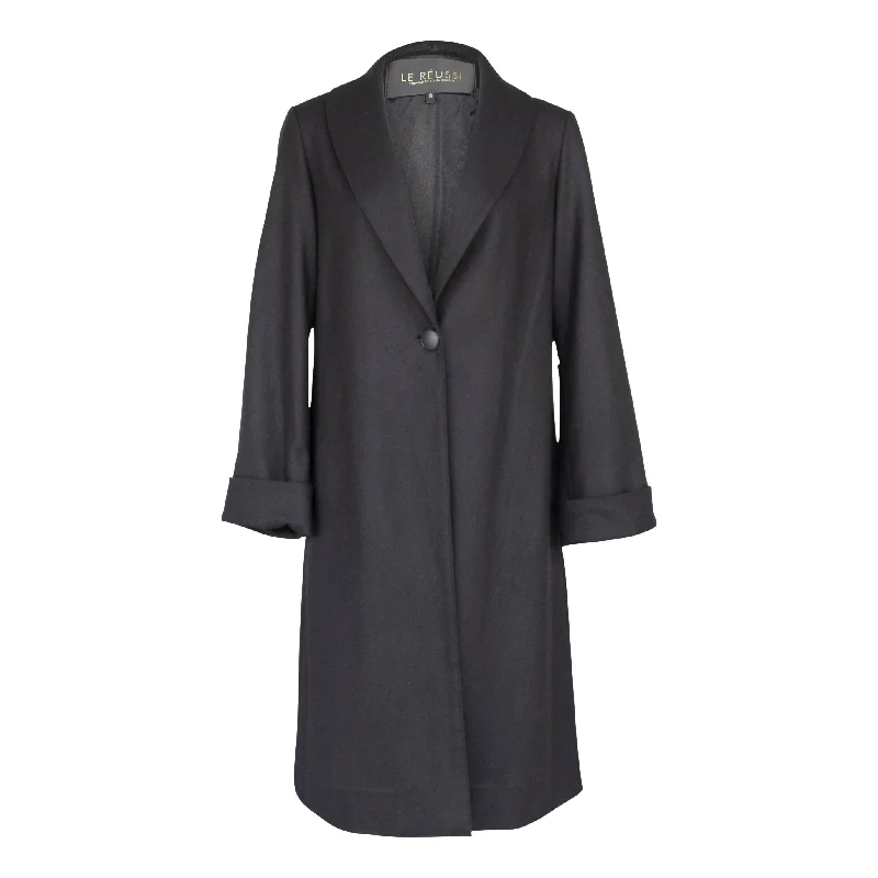 Worsted Flannel Trench Coat Coat Overcoat Trench Coat