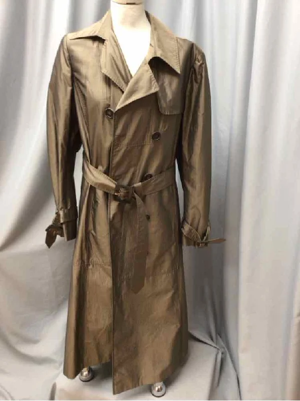 BRIONI SIZE X LARGE Ladies COAT Mesh Canvas Denim
