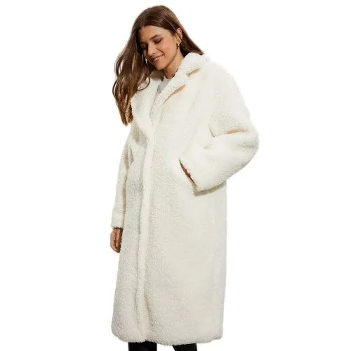 Dorothy Perkins Womens/Ladies Longline Teddy Fleece Oversized Coat Bomber Denim Leather Dorothy Perkins Womens/Ladies Longline Teddy Fleece Oversized Coat Bomber Denim Leather