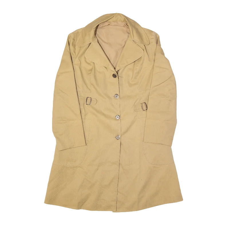 Trench Coat Beige Womens S Parka Down Jacket Wool Coat